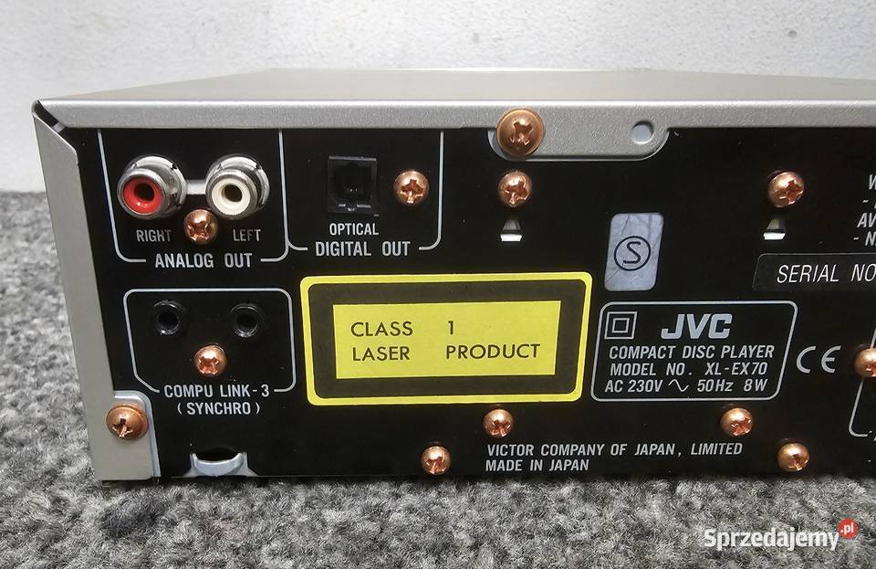 JVC XLEX70 Compact Disc Player 3 CD wysyłka Kraków