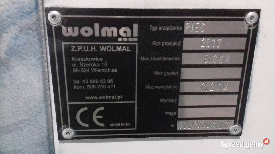 Lakiernia proszkowa Wolmal 2017 śląskie