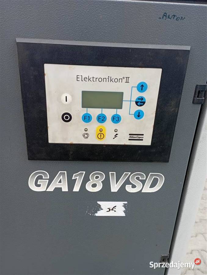 Sprężarka ATLAS COPCO GA18VSD185KW S013844 Produkcja Wilków