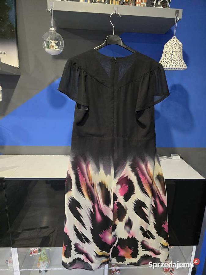 Sukienka z printem zwierzęcym UNI SM Bytom sprzedam
