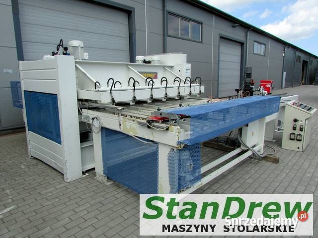Prasa do klejenia drewna z podajnikiem STETON Produkcja