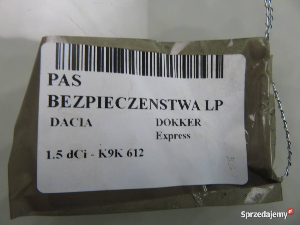 PAS LEWY PRZEDNI DACIA DOKKER Express 868853992R małopolskie