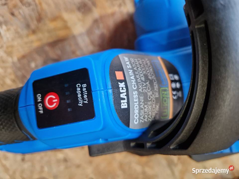 AKUMULATOROWA PILARKA PIŁA ŁAŃCUCHOWA DO DREWNA Głogowa sprzedam
