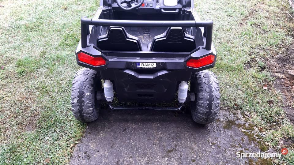 Mega Buggy UTV 24V 800W na akumulator 4 lata+ Czarna Górna