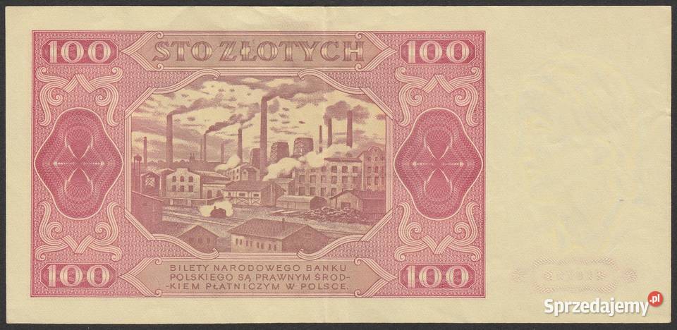 POLSKA 100 1948 KP Łódź sprzedam