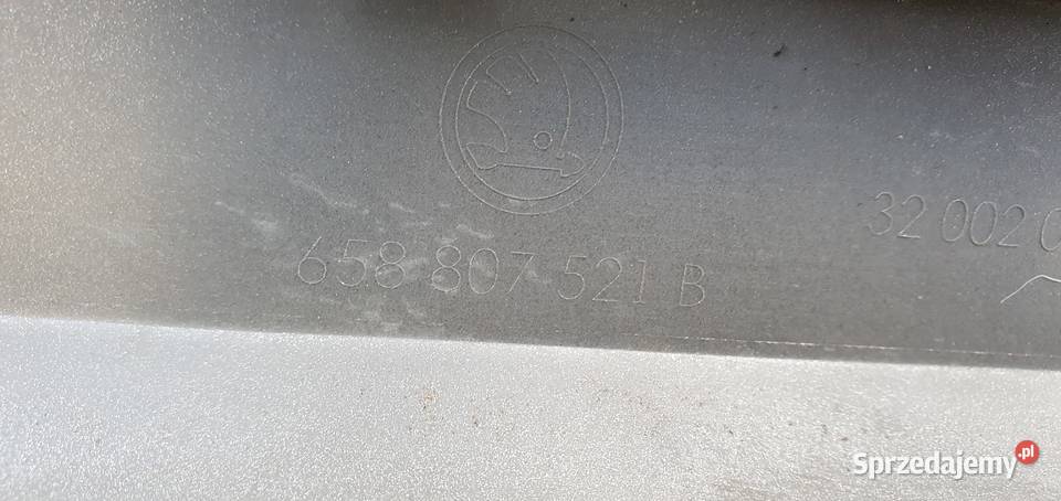 SKODA KAMIQ SCALA DYFUZOR SPOILER TYŁ 658807521B Trzciel