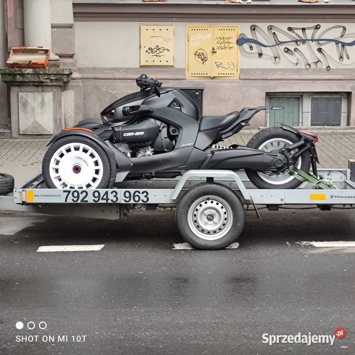 LAWETA Motocyklowa uchylna na 123 motocykle do kujawsko-pomorskie Bydgoszcz