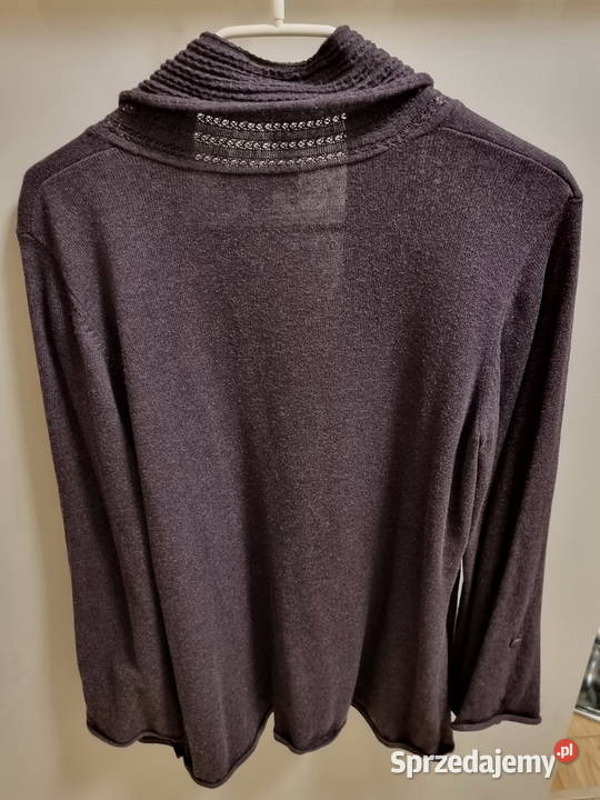 Sweter kardigan fiolet SM