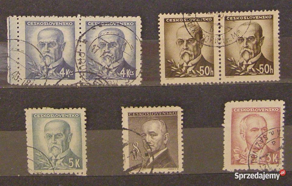 Znaczki pocztowe Czechosłowacja Zestaw 1 Antyki, Sztuka, Kolekcje Łódź sprzedam