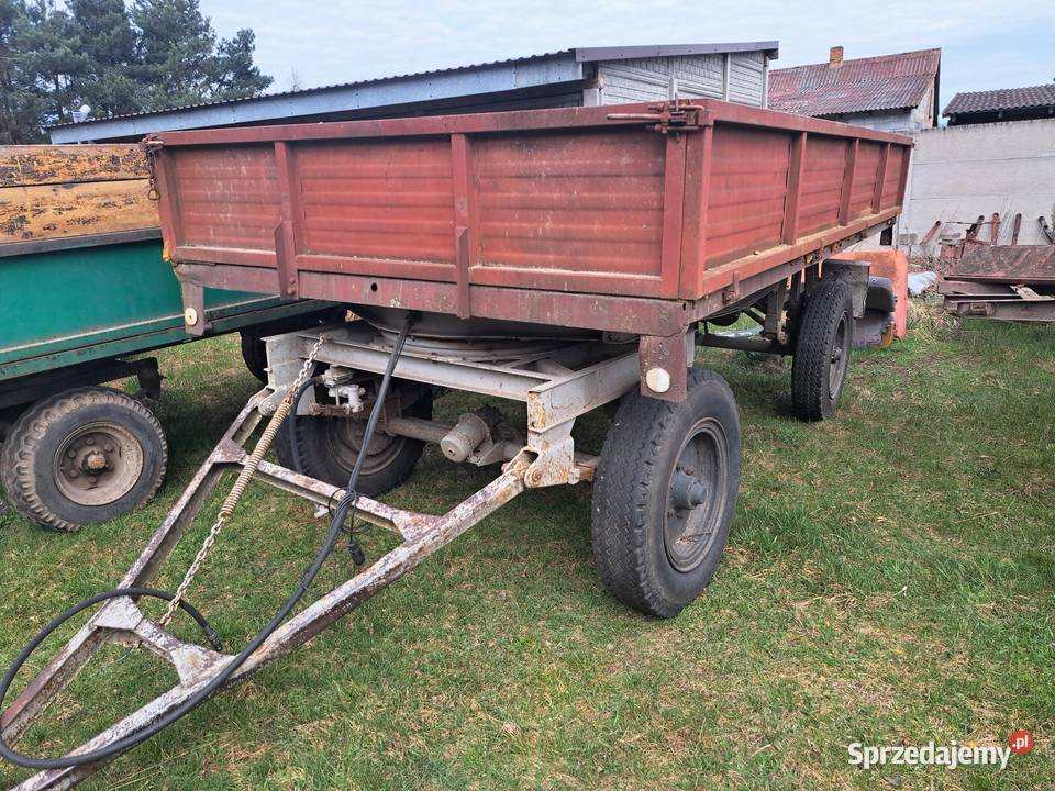 Przyczepa wywrotka ZREMB PW4 Przyczepy rolnicze Osiny