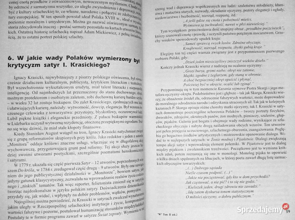 Wypracowania 2 Oświecenie Romantyzm Liceum Chełm