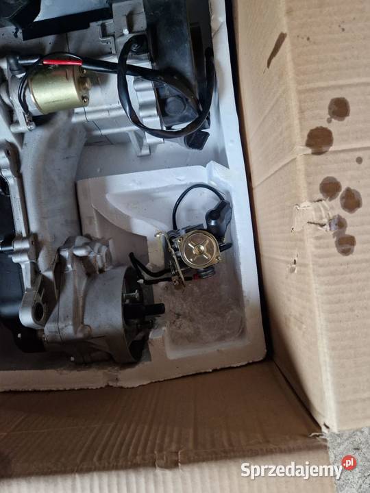 Prawie nowy silnik GY6 139QMB 80cc Krótki wałek Rutki-Kossaki sprzedam