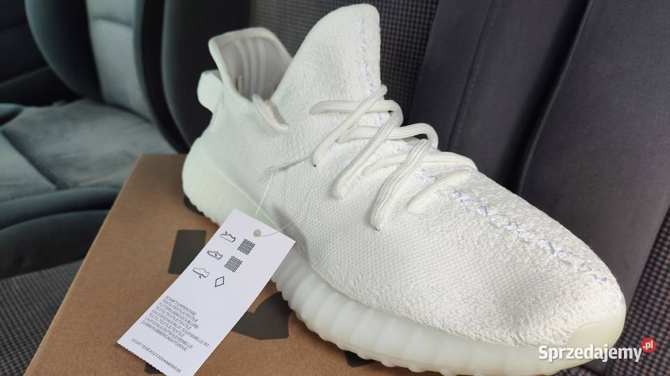 Buty meskie adidas yeezy boost 350 v2 r41 biale Wrąbczynek