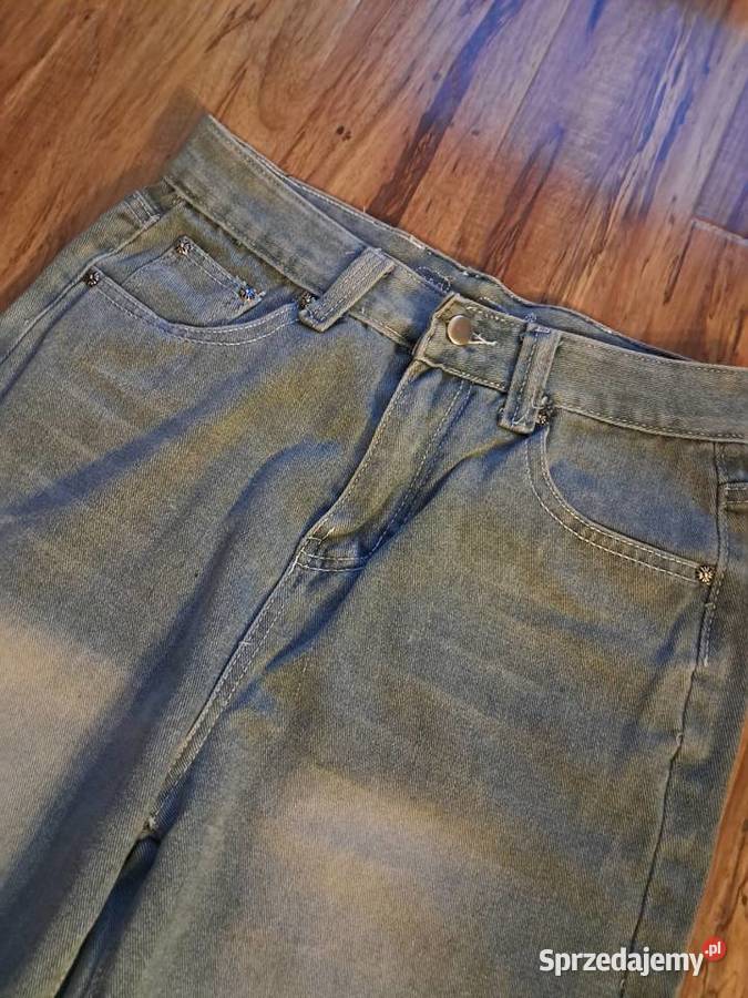 nowe spodnie jensowe rozmiar L brak metki Sandomierz