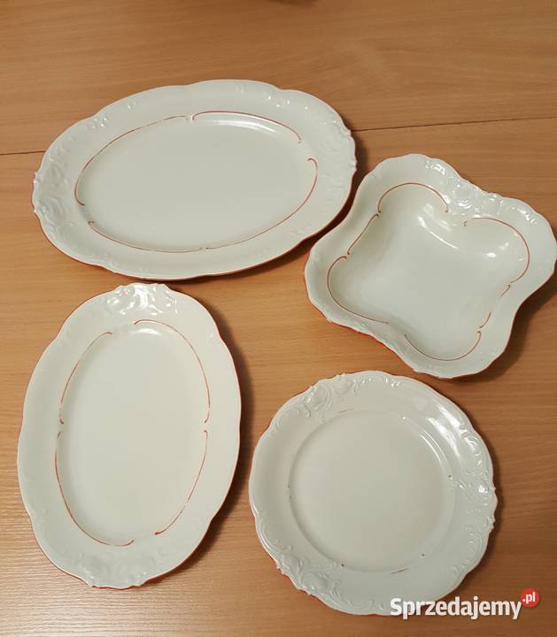 PORCELANA KPM 2 półmiski salaterka miska i