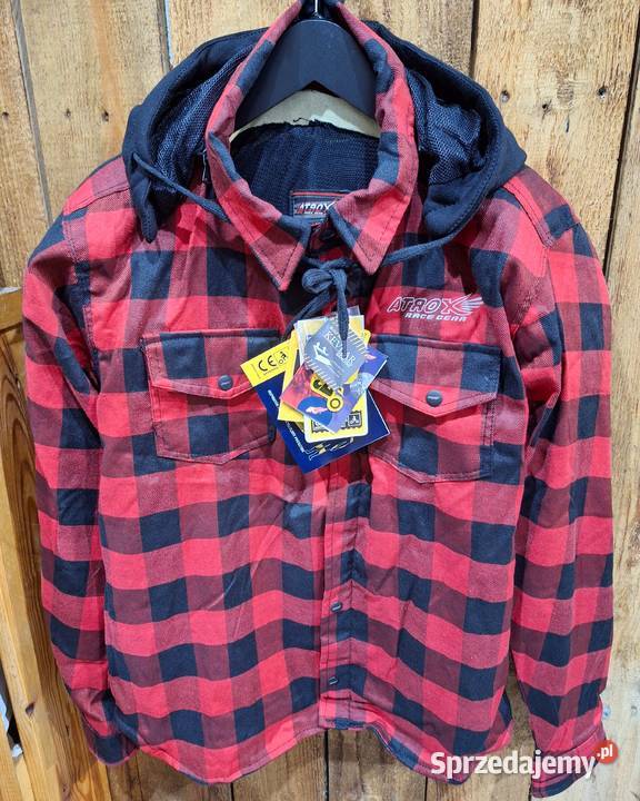 Bluza motocyklowa flanelowa Zapraszamy Pako Brzozówka