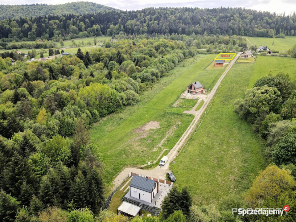 Sprzedam grunt 1000m2 Uście Gorlickie