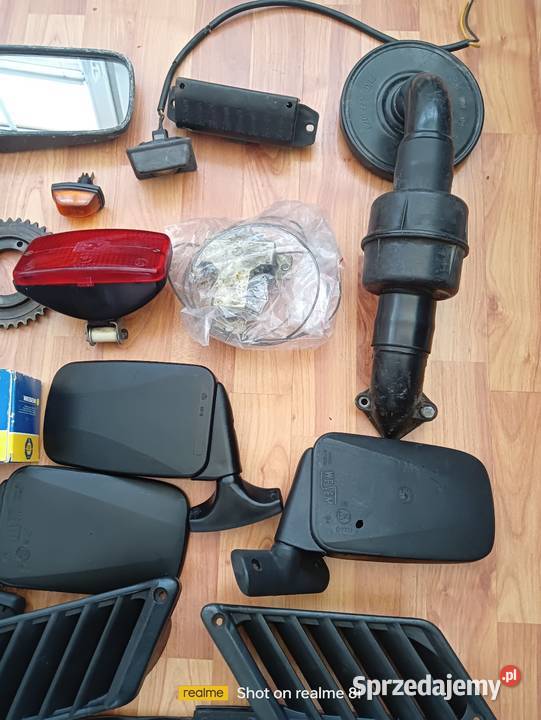 Zestaw części fiat 126p maluch PRL oryginalne śląskie Godziszka