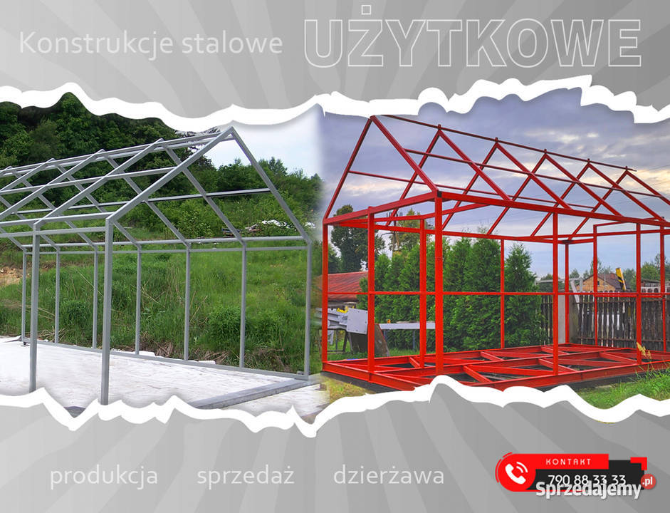 projekt konstrukcja 5m x 7 m billboard trójkąt