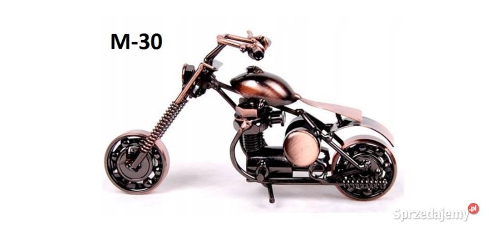 MODEL MOTOCYKL CHOPPER METAL Akcesoria śląskie Mysłowice