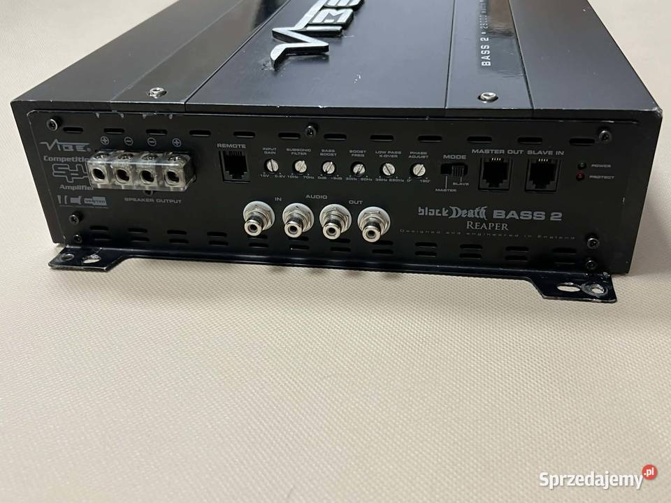 Wzmacniacz Vibe Black Death Bass 2 V1 29000W 1 Ilość kanałów 1 Gliwice