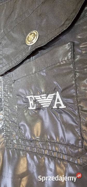 Kurtka czarna letnia Emporio Armani Książenice