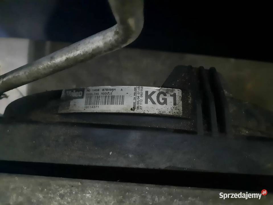 VECTRA C EUROPA Kompletny Przod świętokrzyskie Włoszczowa