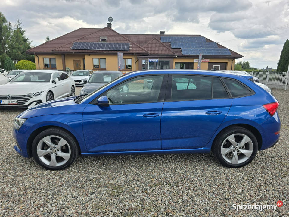 koda Scala STYLE Race Blue Salon Polska 2022 bluetooth Włocławek