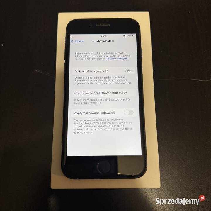 iPhone 7 32GB Czarny 85 baterii Stan Szkło Warszawa