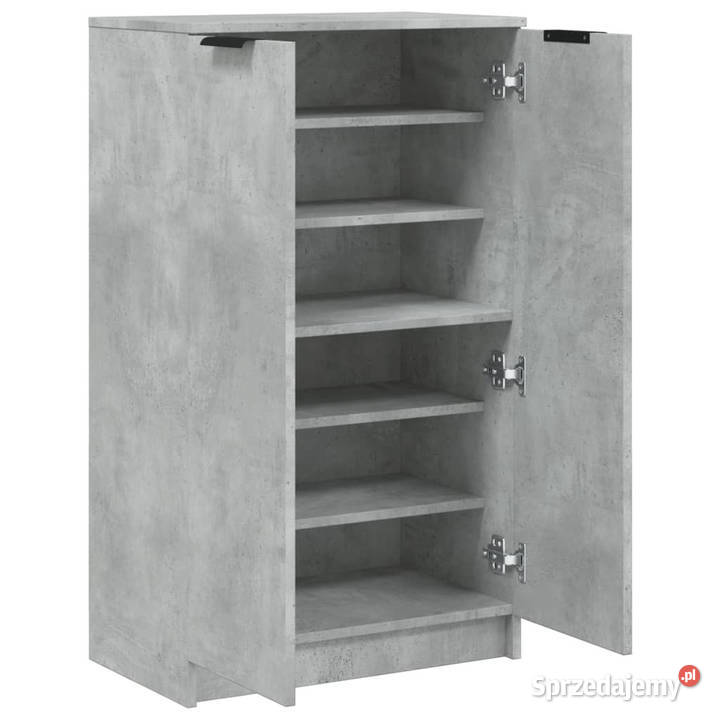 Szafka na buty szarość betonu 59x35x100 WM811443 Warszawa sprzedam