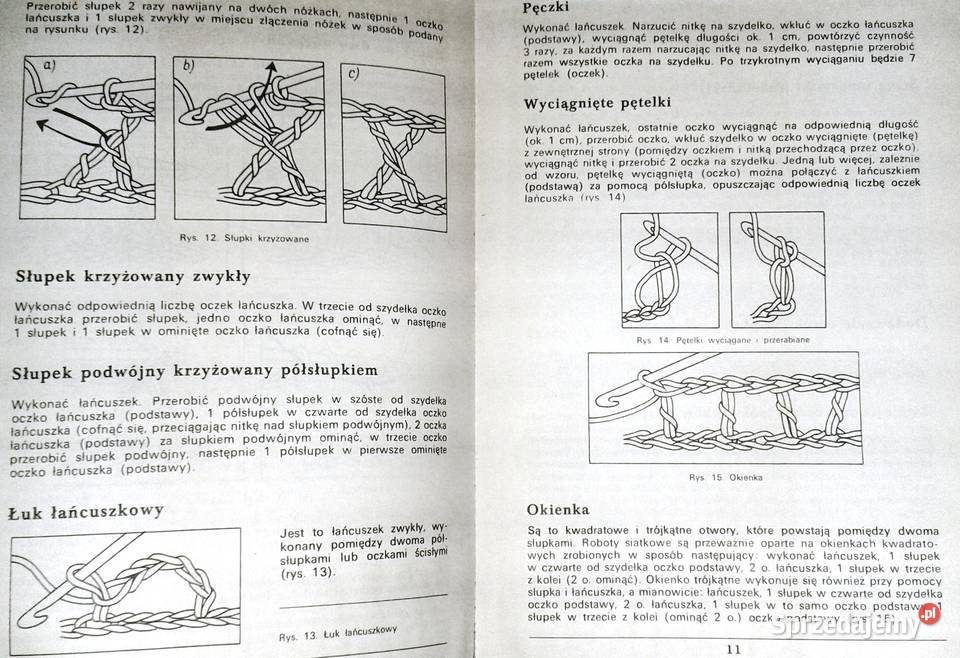 Nowoczesne szydełkowanie Irena Szpak Rok wydania 1978 Pozostałe Chełm