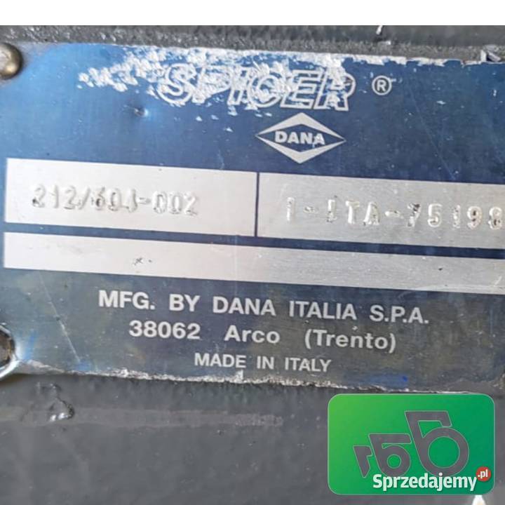 Przedni Most Dana Spicer Oś Przednia Claas wielkopolskie