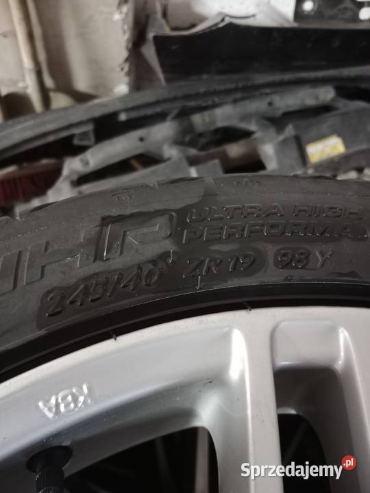Felgi Audi RS4 r19 z oponami Letnimi Piotrków Kujawski