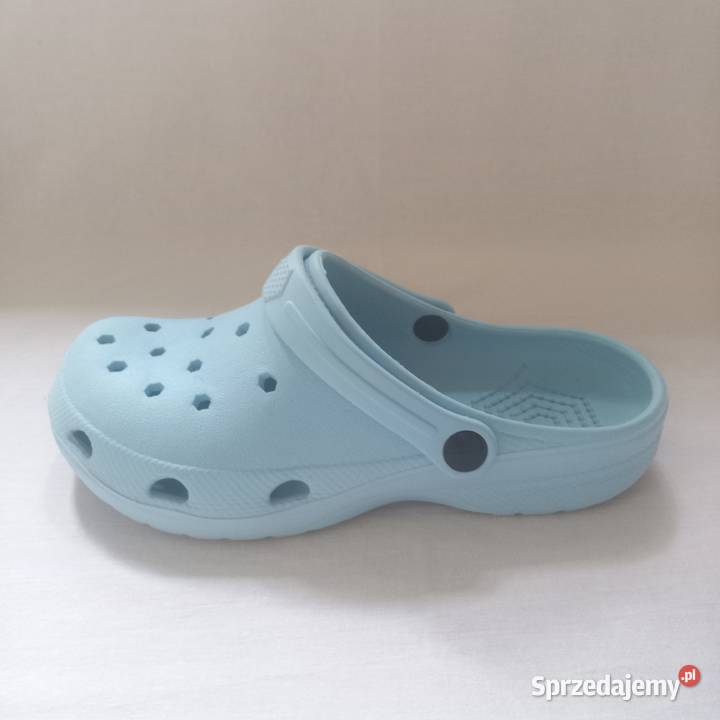 klapki Pianki chodaki Kroksy niebieskie r 38 inna sprzedam