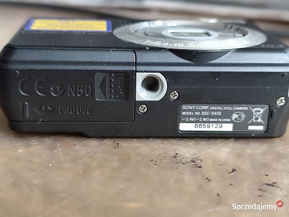 aparat kompaktowy Sony DSCS 930 Stargard