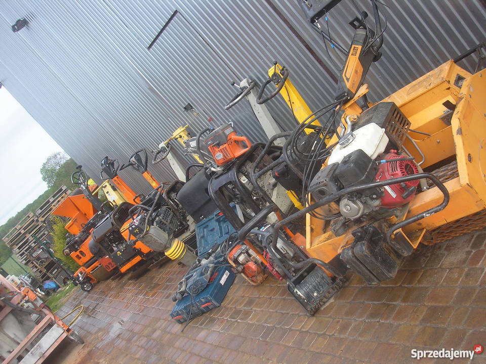 wynajem maszyn budowlanych ładowarka Namysłów