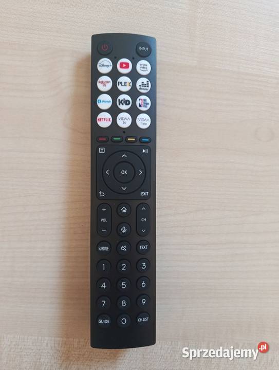 Nowy pilot marki ALLMITY do telewizora Hisense Piloty Ligota Bialska