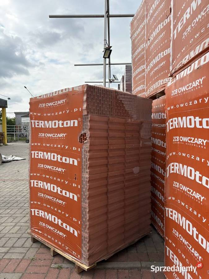 Cegła ceramiczna z firmy Owczary Nowa 1 gatunek warmińsko-mazurskie Iława