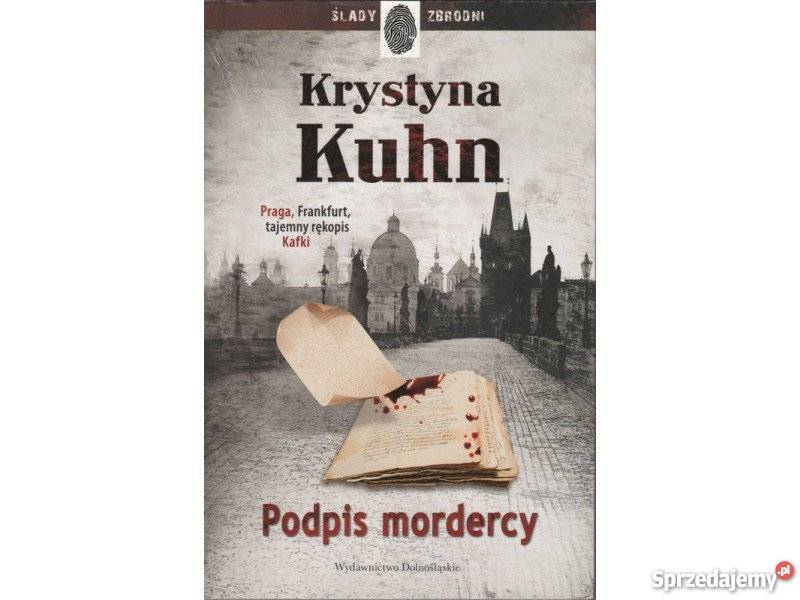 Podpis mordercy Krystyna Kuhn FA Goleniów sprzedam