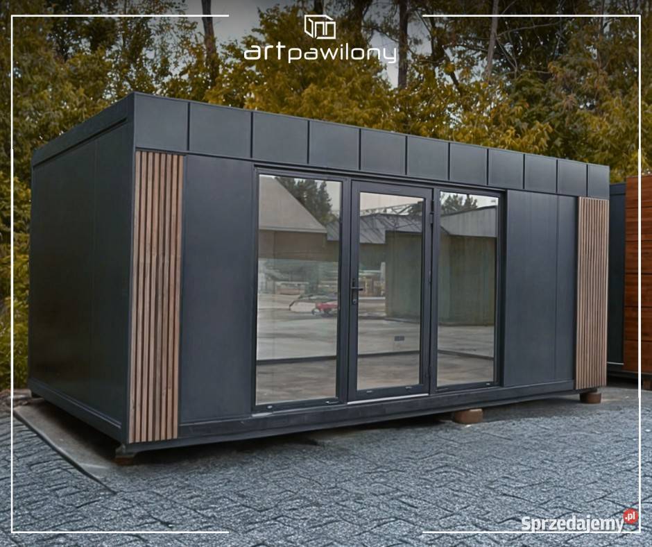 Kontener biurowy 6x3 m Pawilon Usługowy Handlowy Radom