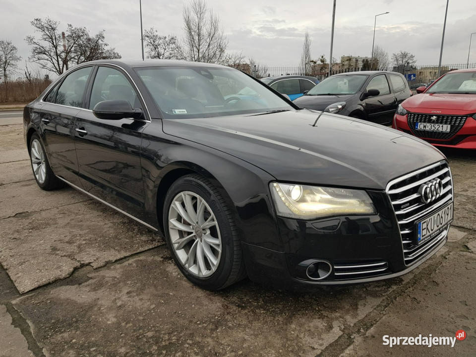 Audi A8 42 Benzyna Full Bose Masaże czujnik zmierzchu Włocławek