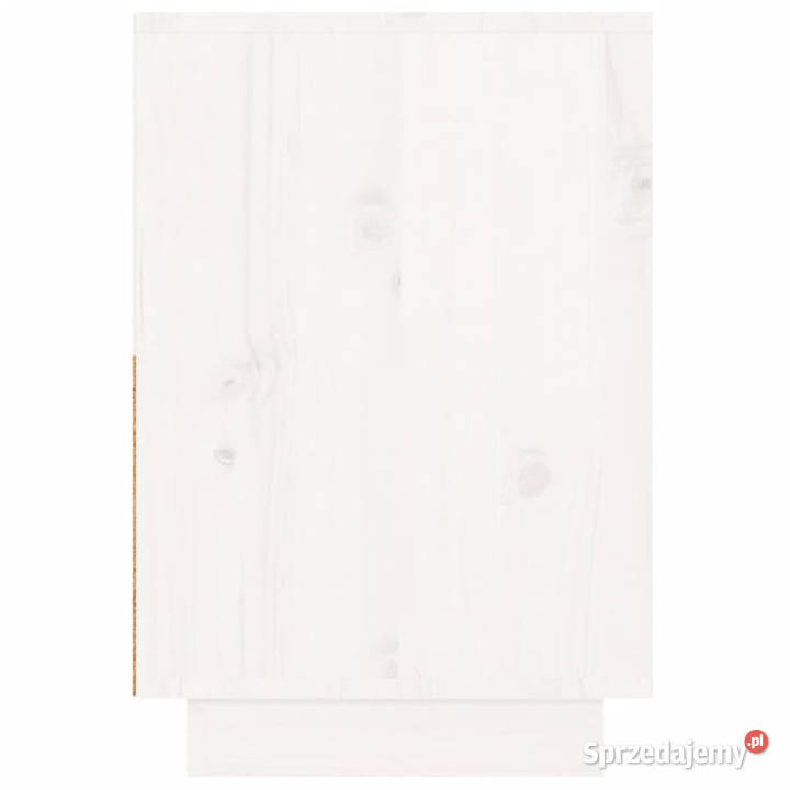 Szafka nocna biała 60x34x51 lite drewno sosnowe Nocne Warszawa