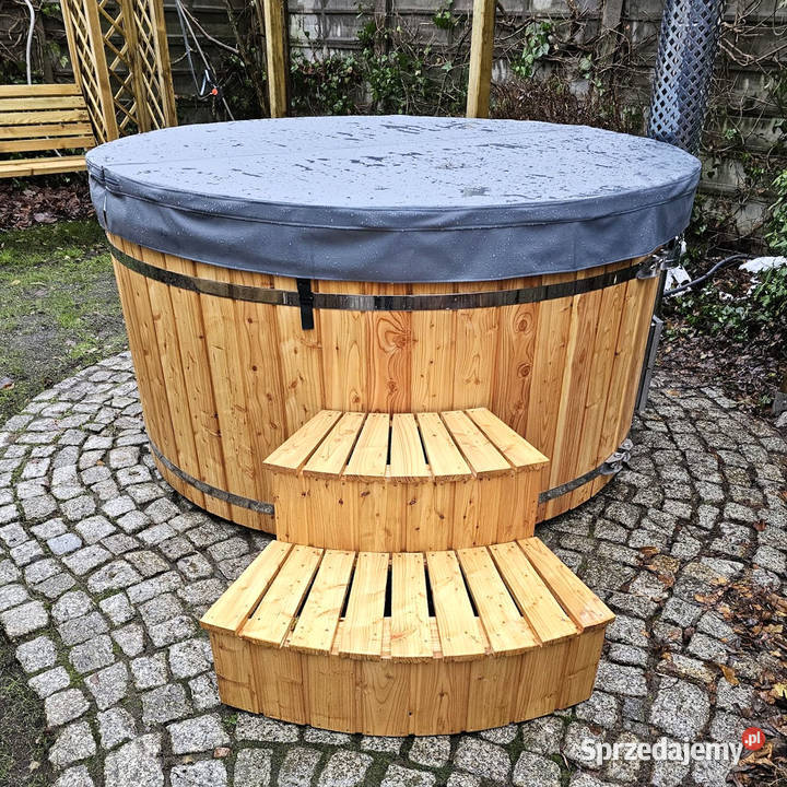 BALIA OGRODOWA 6os HOT BANIA Wanna spa Piec INOX Oława