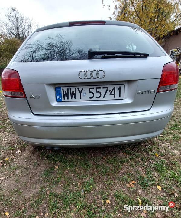 Audi A3 8P 20 TDI 2004 1986cm3 Dalekie sprzedam