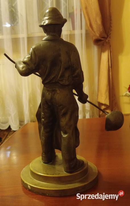 Odlew hutnika z dedykacją Warszawa