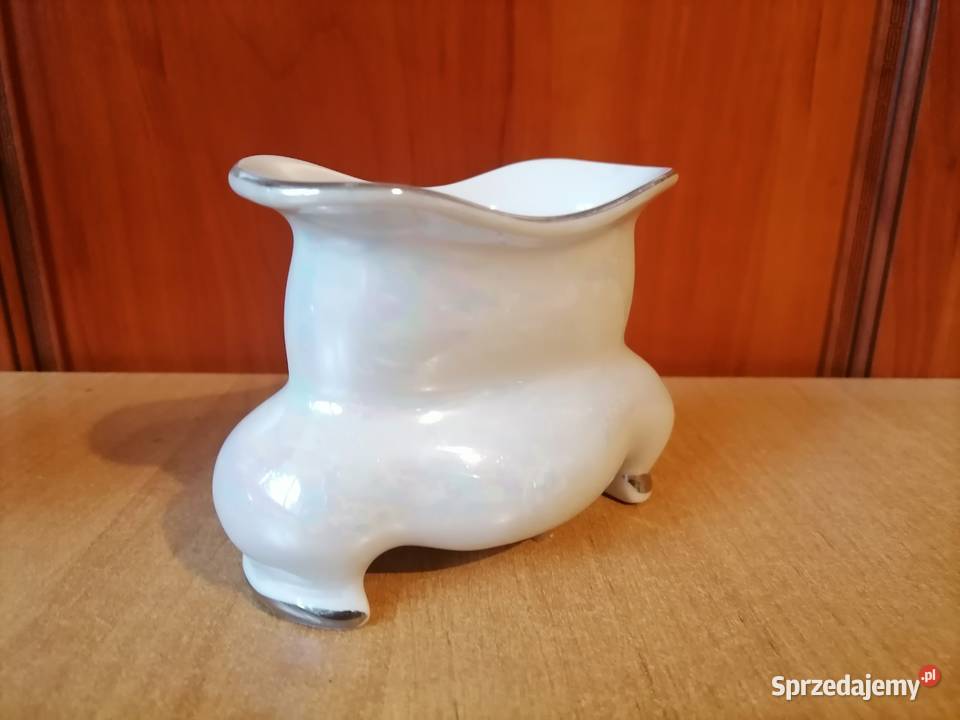 Kolekcjonerski Pojemnik Porcelanowy Karolina PRL Porcelana i szkło Wałbrzych