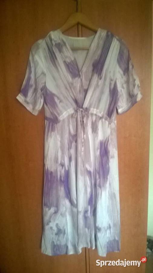Sukienka z jedwabiu 100 silk kolorowy Tarnów