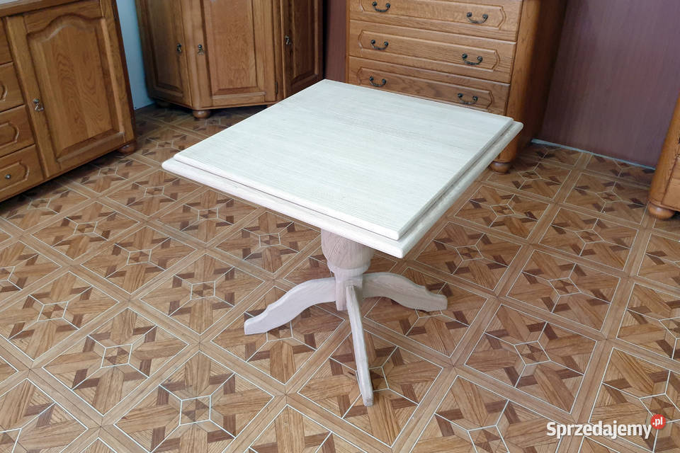Stolik dębowy kwadratowy kolor do wyboru 70cm Maków Podhalański