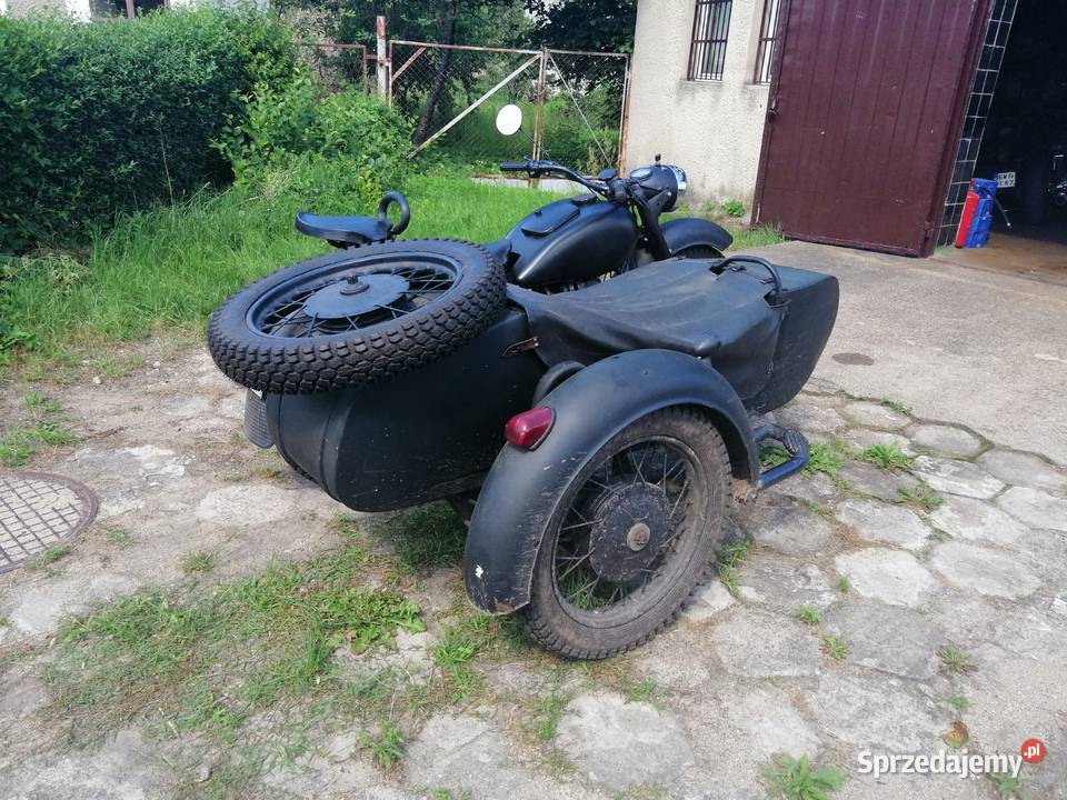 Ural M72 Dniepr 650 K750 z napędem na kosz manualna Działoszyn