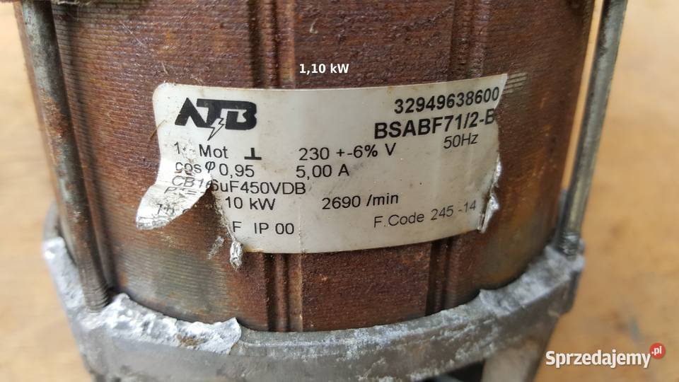 Silnik kosiarki elektrycznej Mesko Ania PK 2B Bytom